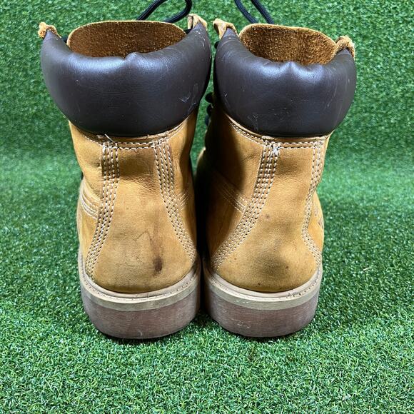 Timberland 6-Inch Premium Tan Nubuck Leather Waterproof Lace Up Boots Sz 6.5M main image 6
